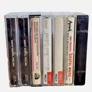 Cassette Tapes Bundle - Christian Variety - 7 Tapes